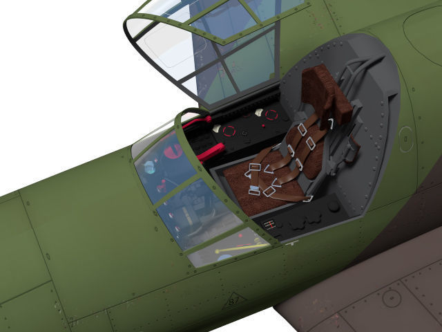 Dornier Do335 A-0 3D model_13