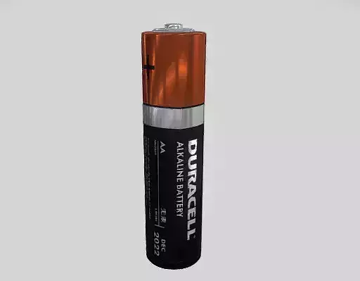 Duracell Battery Free 3D model