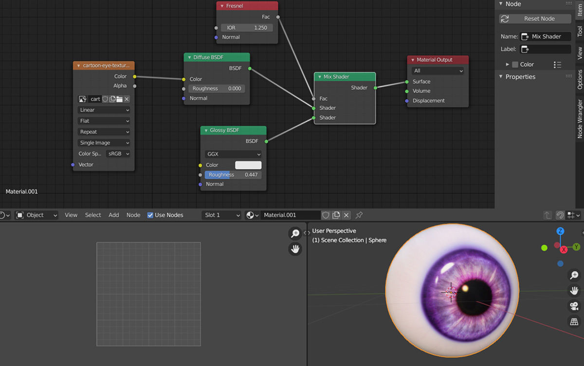 Free 3D Eye Model Free 3D model_3