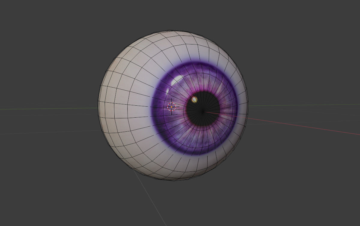 Free 3D Eye Model Free 3D model_4