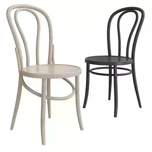 Rotting Chair 3d model Low-poly 3D model
