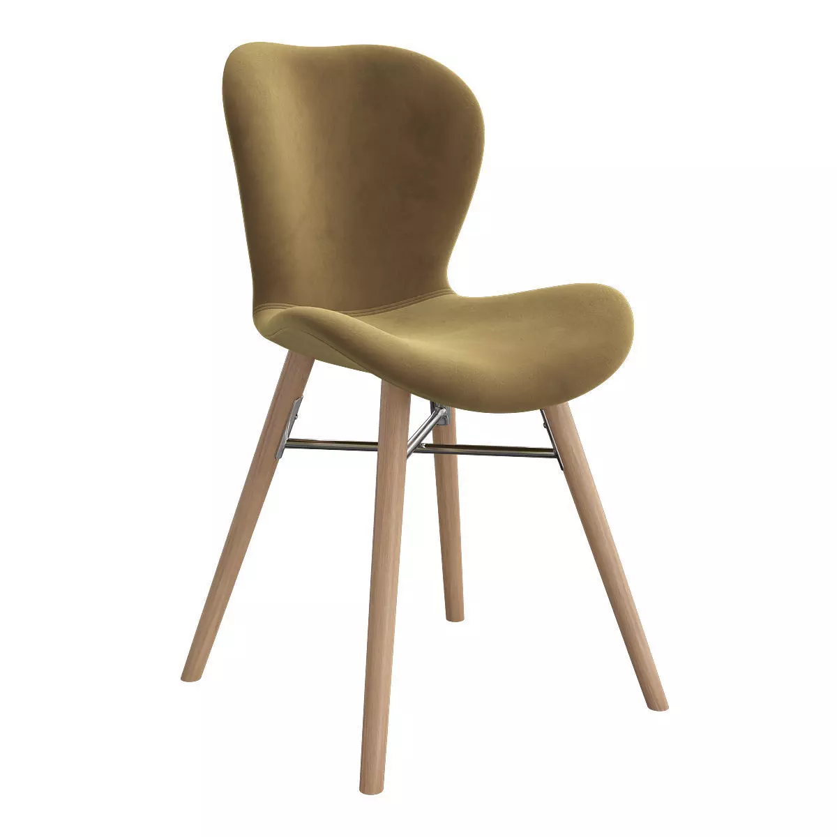 Uma Upholstered Dining Chair 3d model Low-poly 3D model