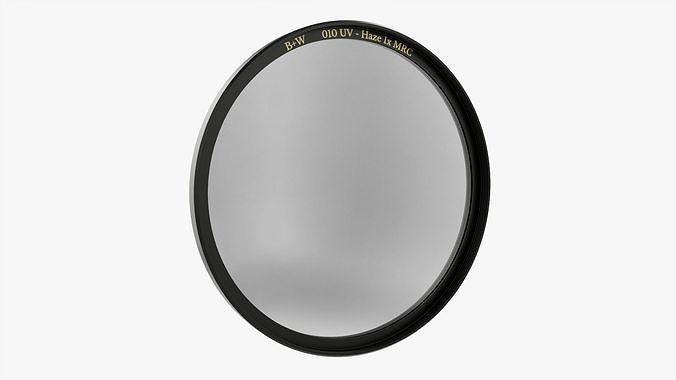 Camera haze UV filter 3D model