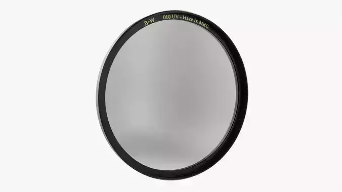 Camera haze UV filter