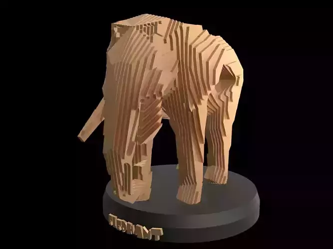 Parametric V Asian Elephant
