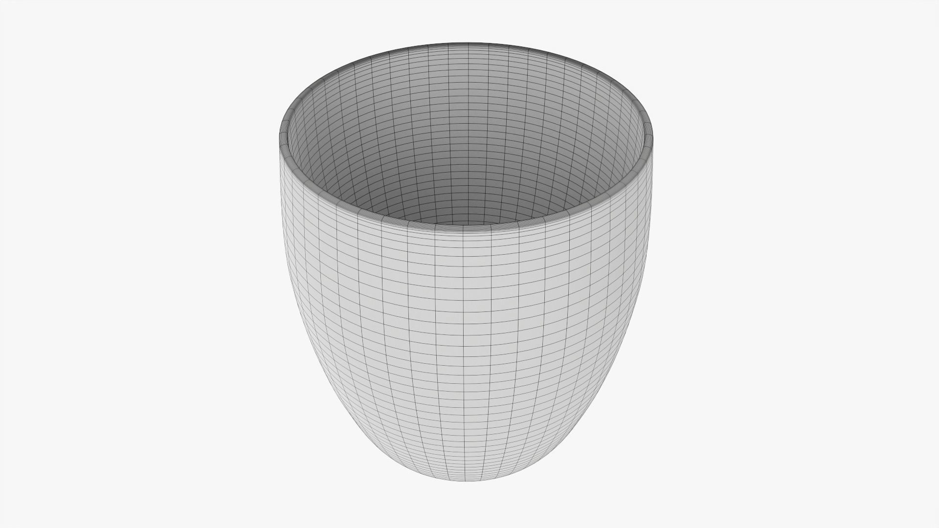 Coffee mug without handle 01 3D model_6