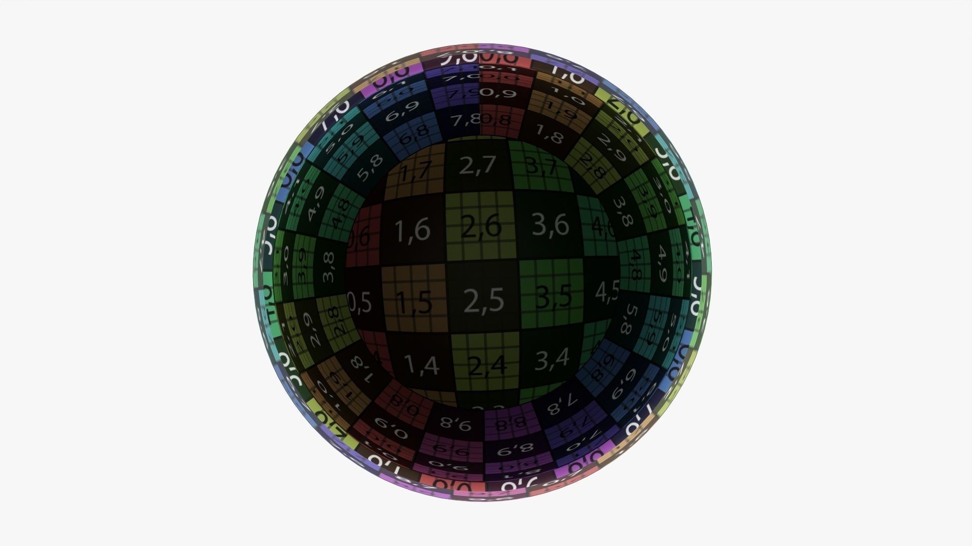 Coffee mug without handle 01 3D model_14