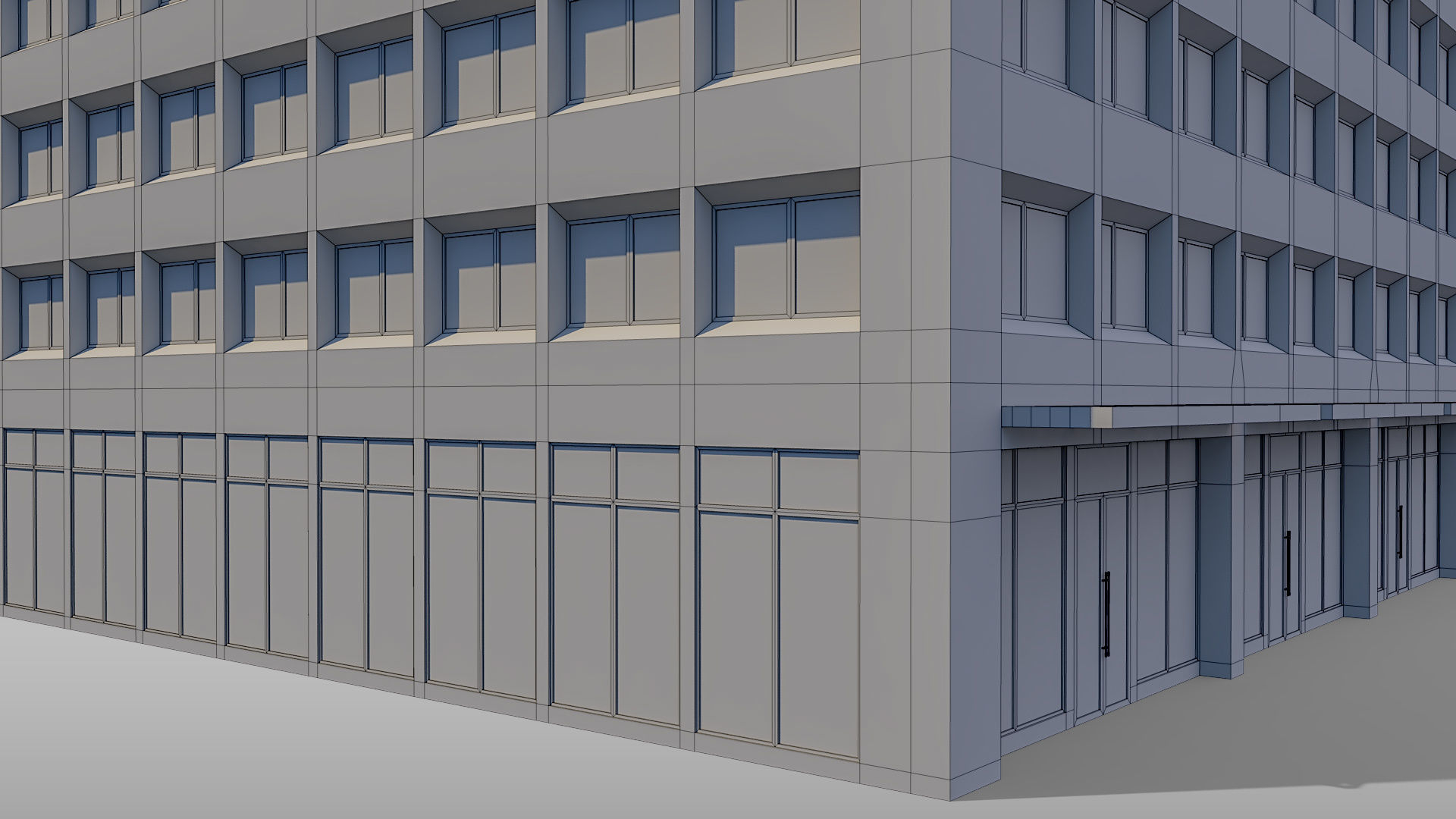 Commercial Building 003 3D model_14