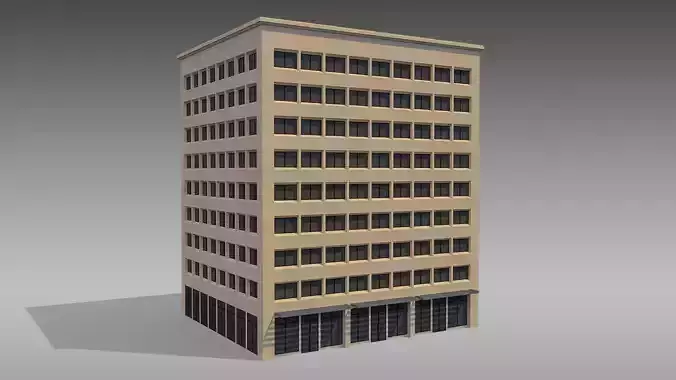 Commercial Building 003 3D model