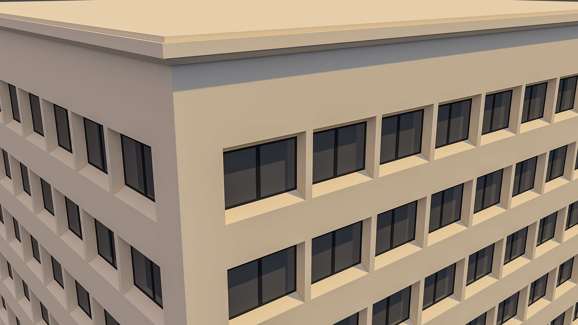 Commercial Building 003 3D model_2