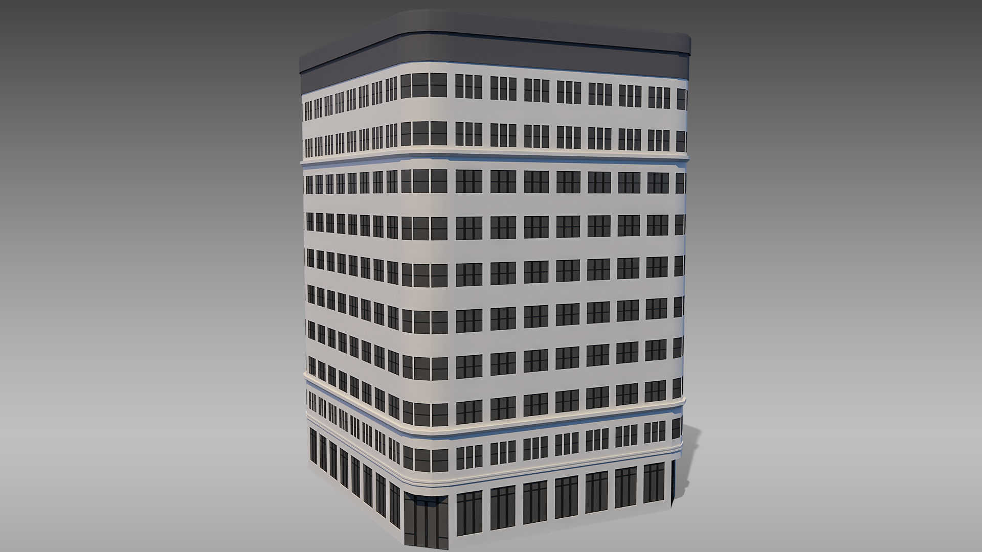 Commercial Building 004 3D model_5