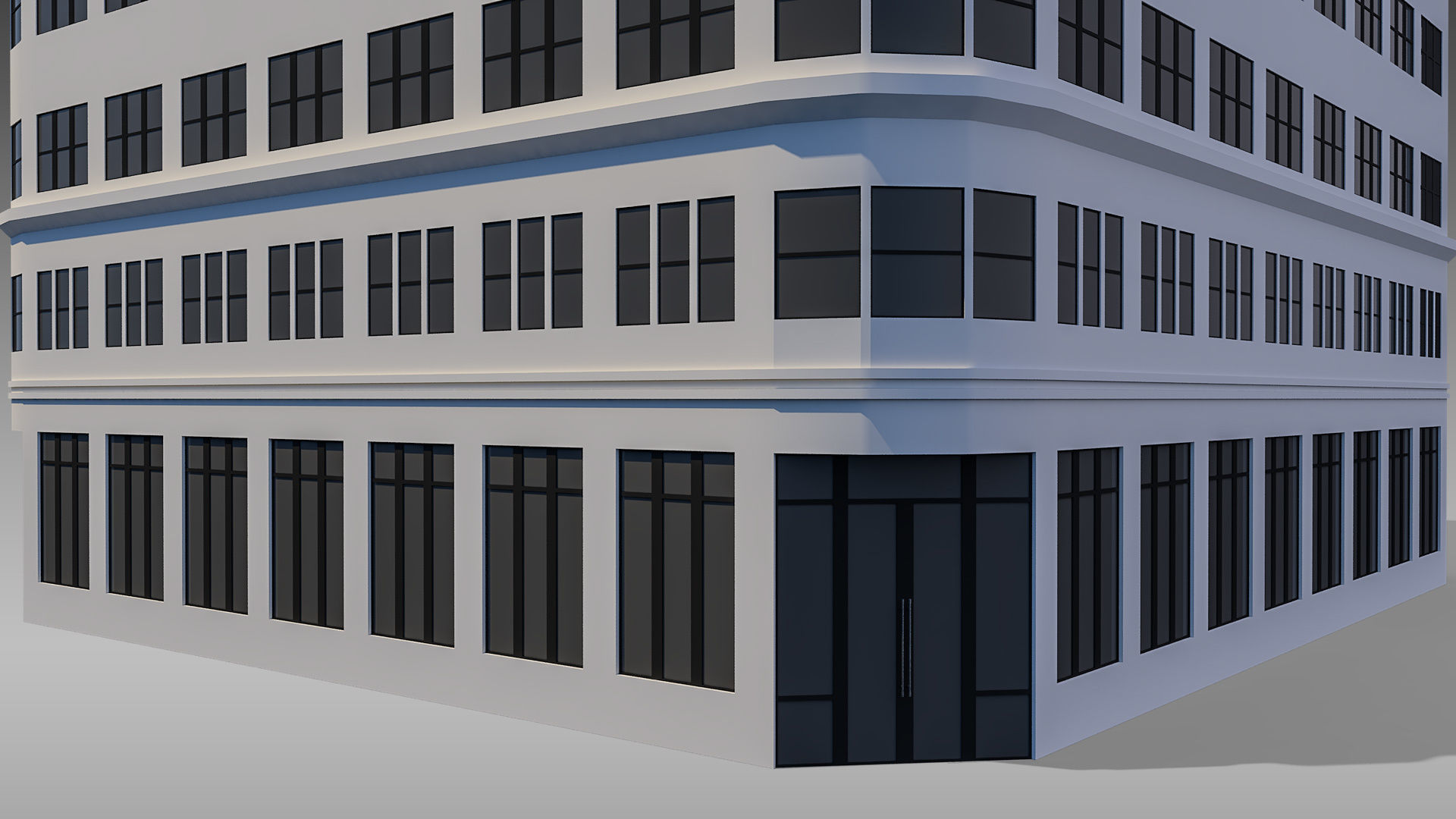 Commercial Building 004 3D model_6