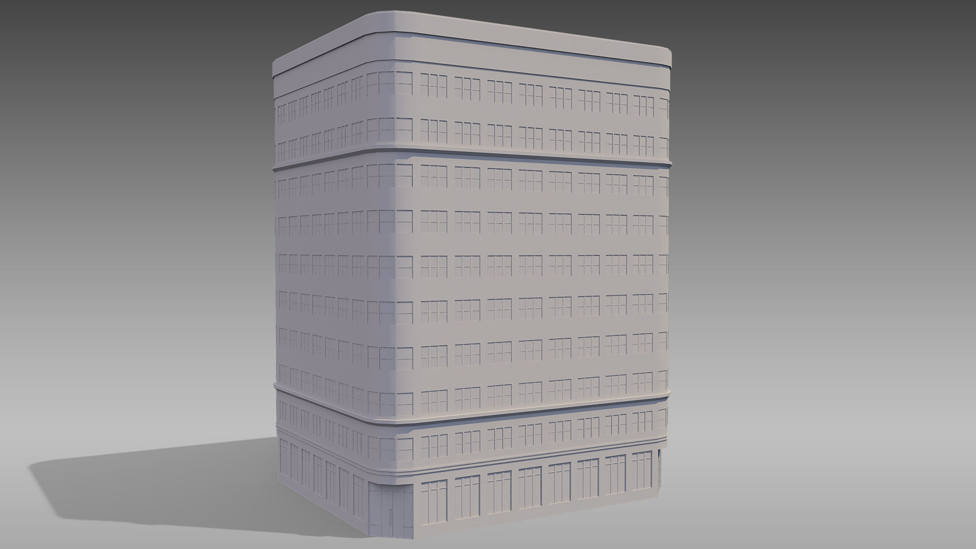 Commercial Building 004 3D model_9
