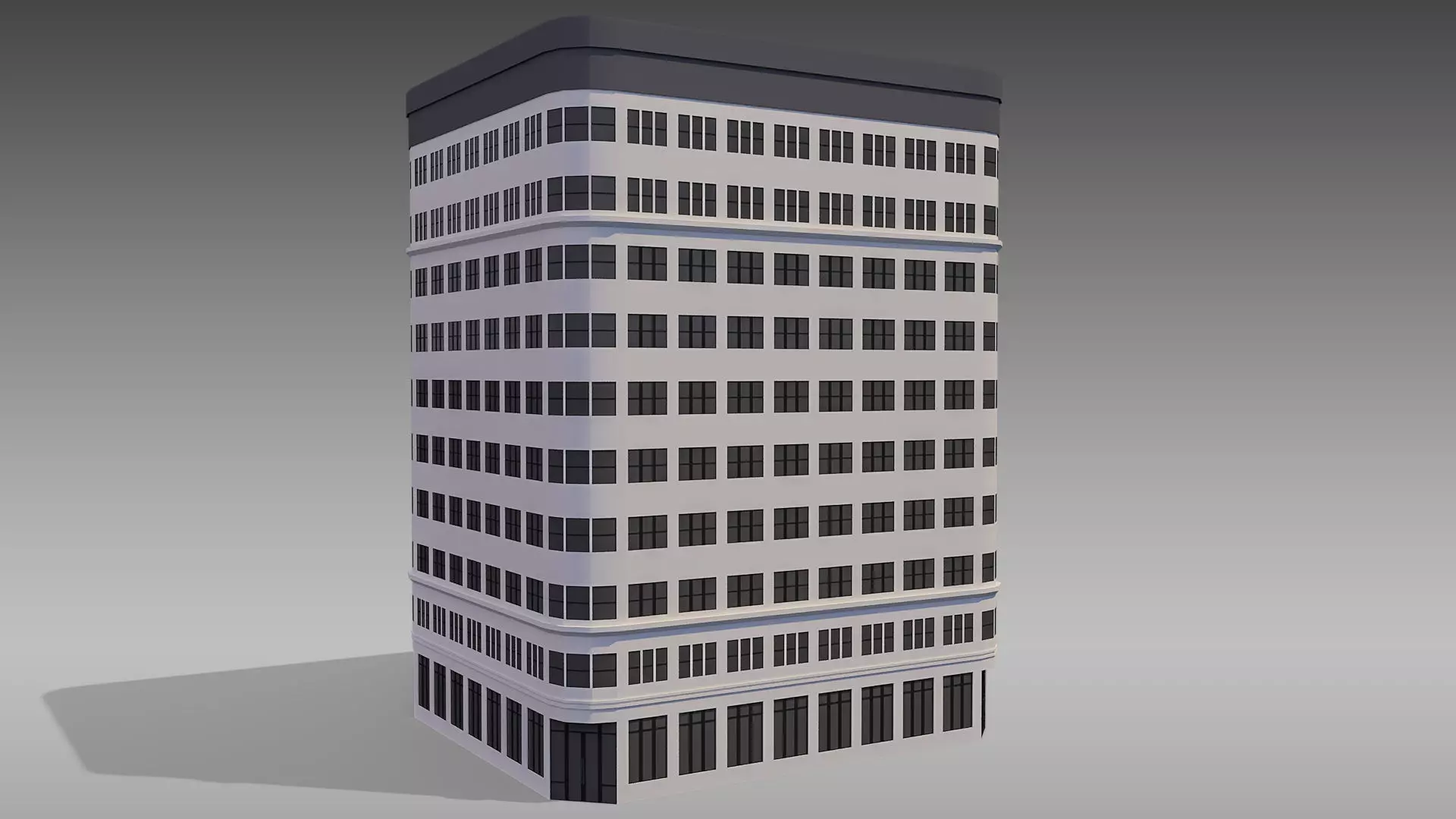 Commercial Building 004 3D model_0