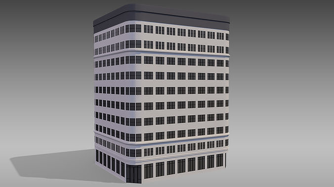 Commercial Building 004 3D model