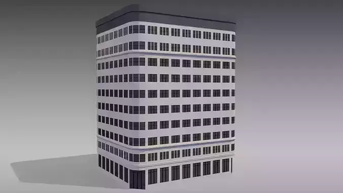 Commercial Building 004 3D model