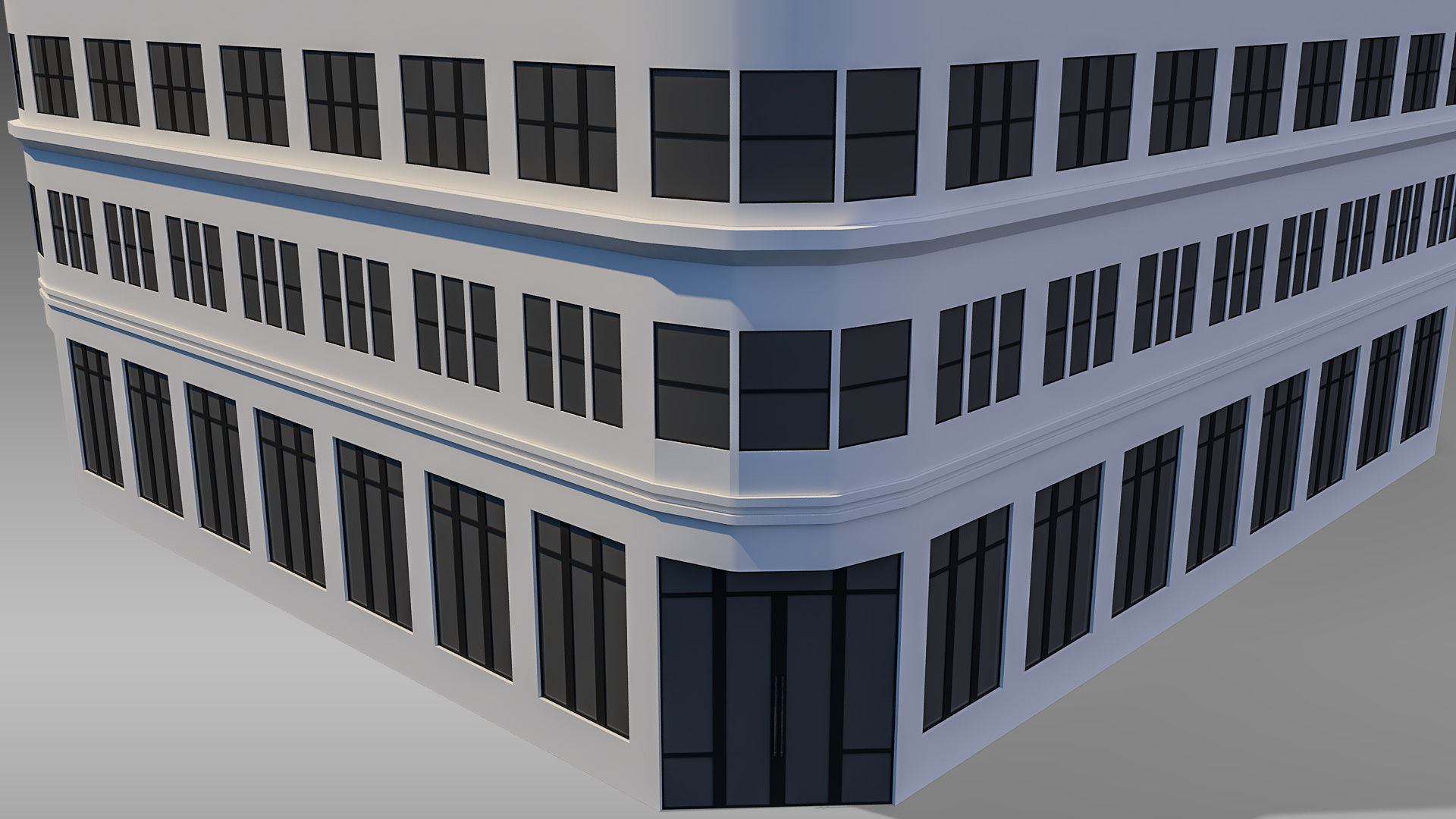 Commercial Building 004 3D model_8