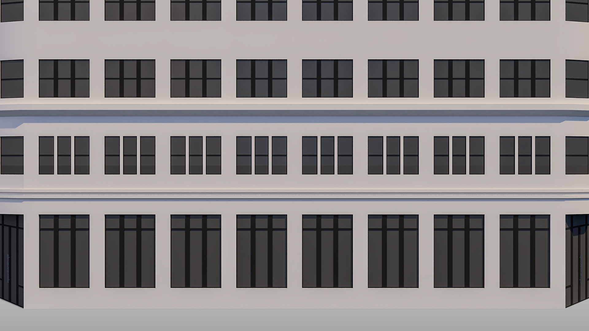 Commercial Building 004 3D model_7