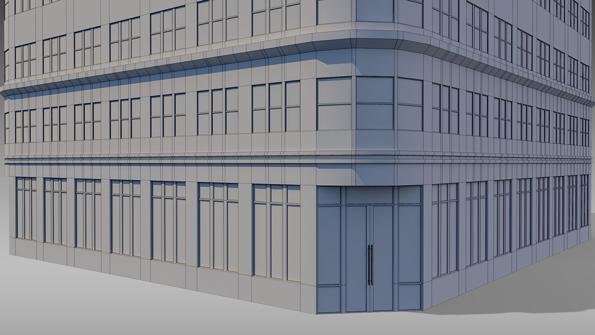 Commercial Building 004 3D model_14