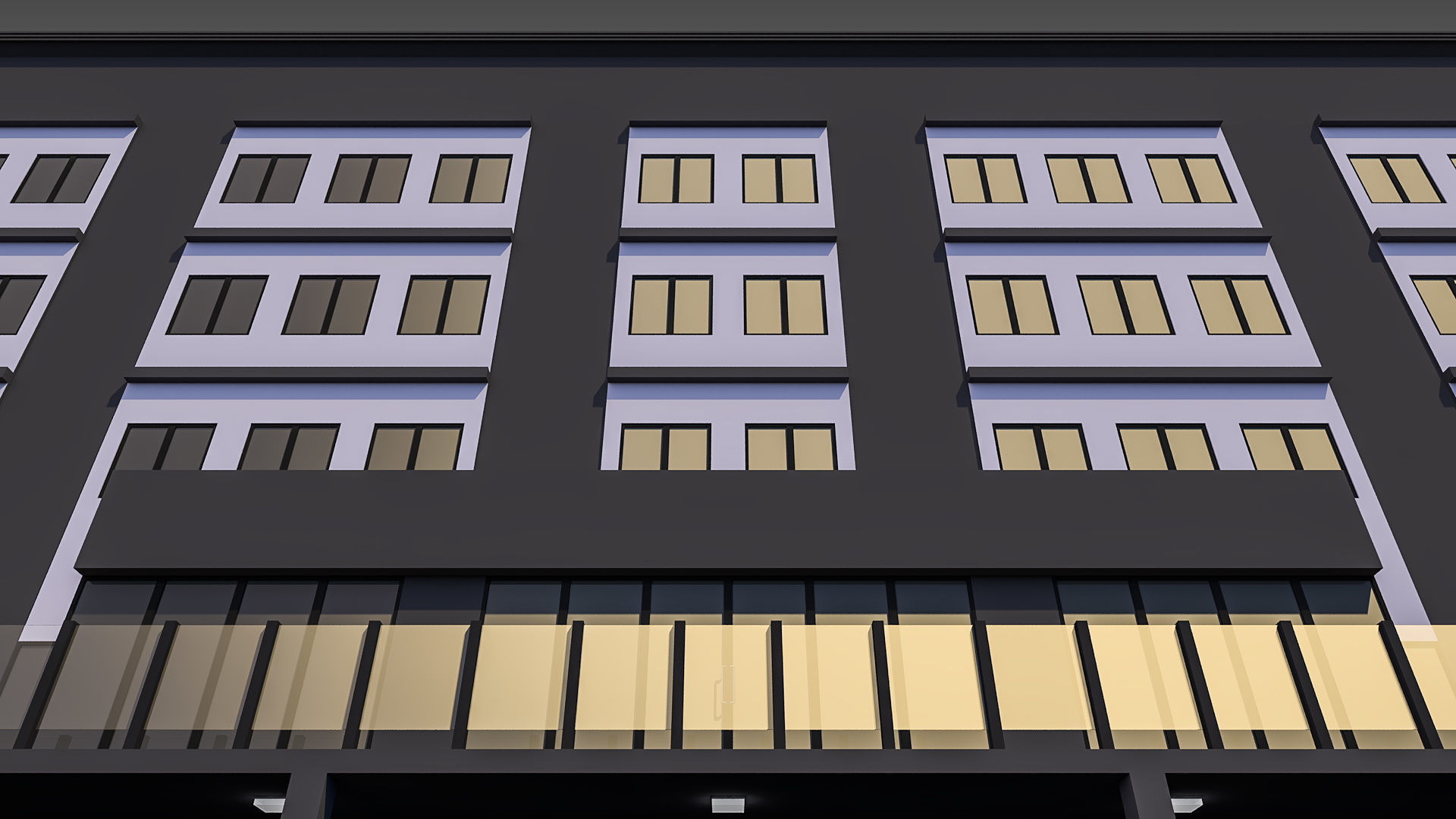 Commercial Building 006 3D model_4