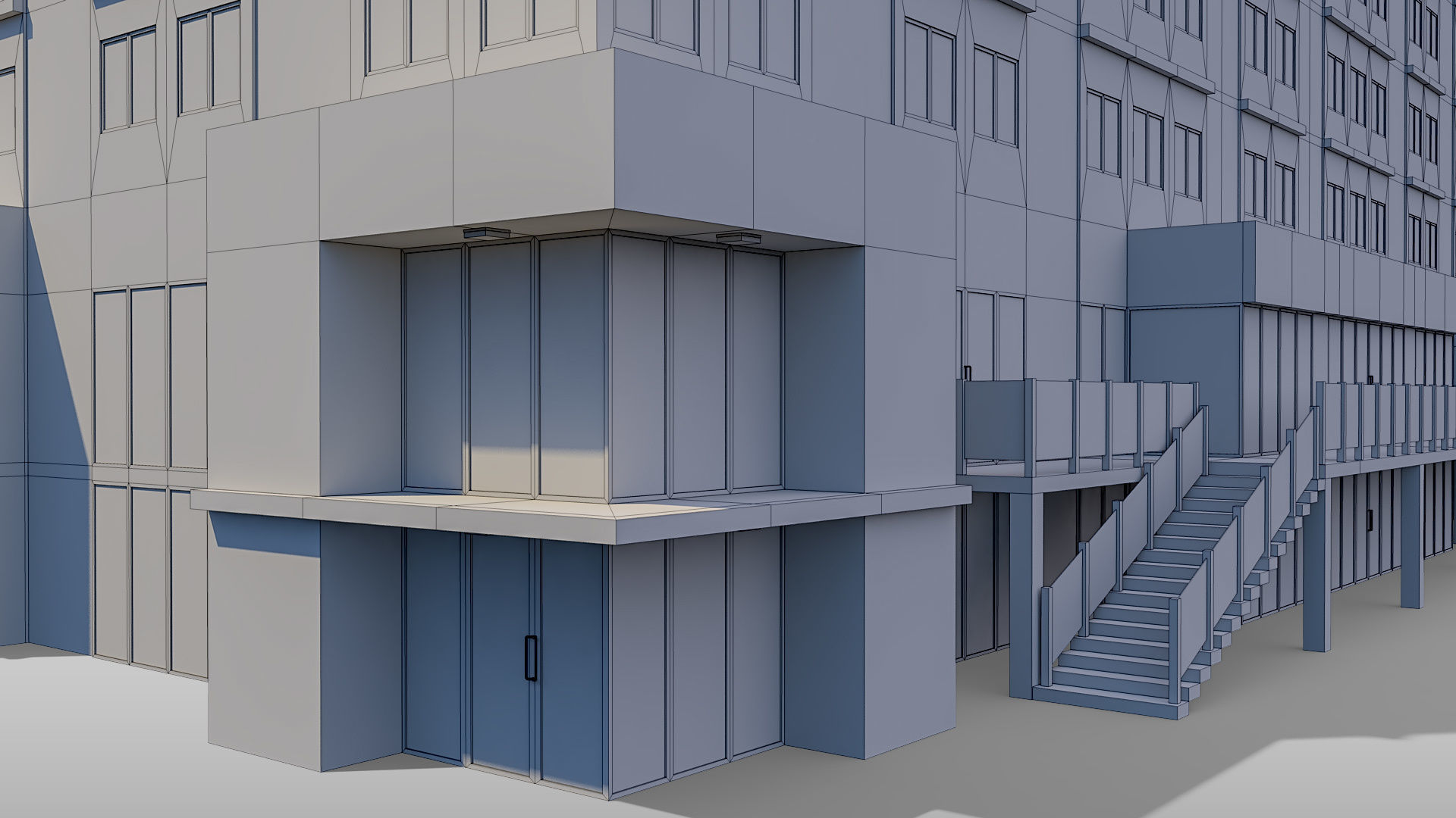 Commercial Building 006 3D model_14