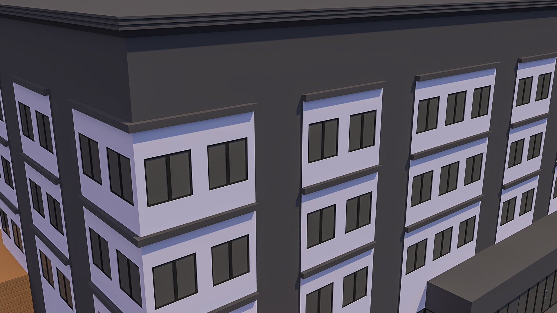 Commercial Building 006 3D model_2