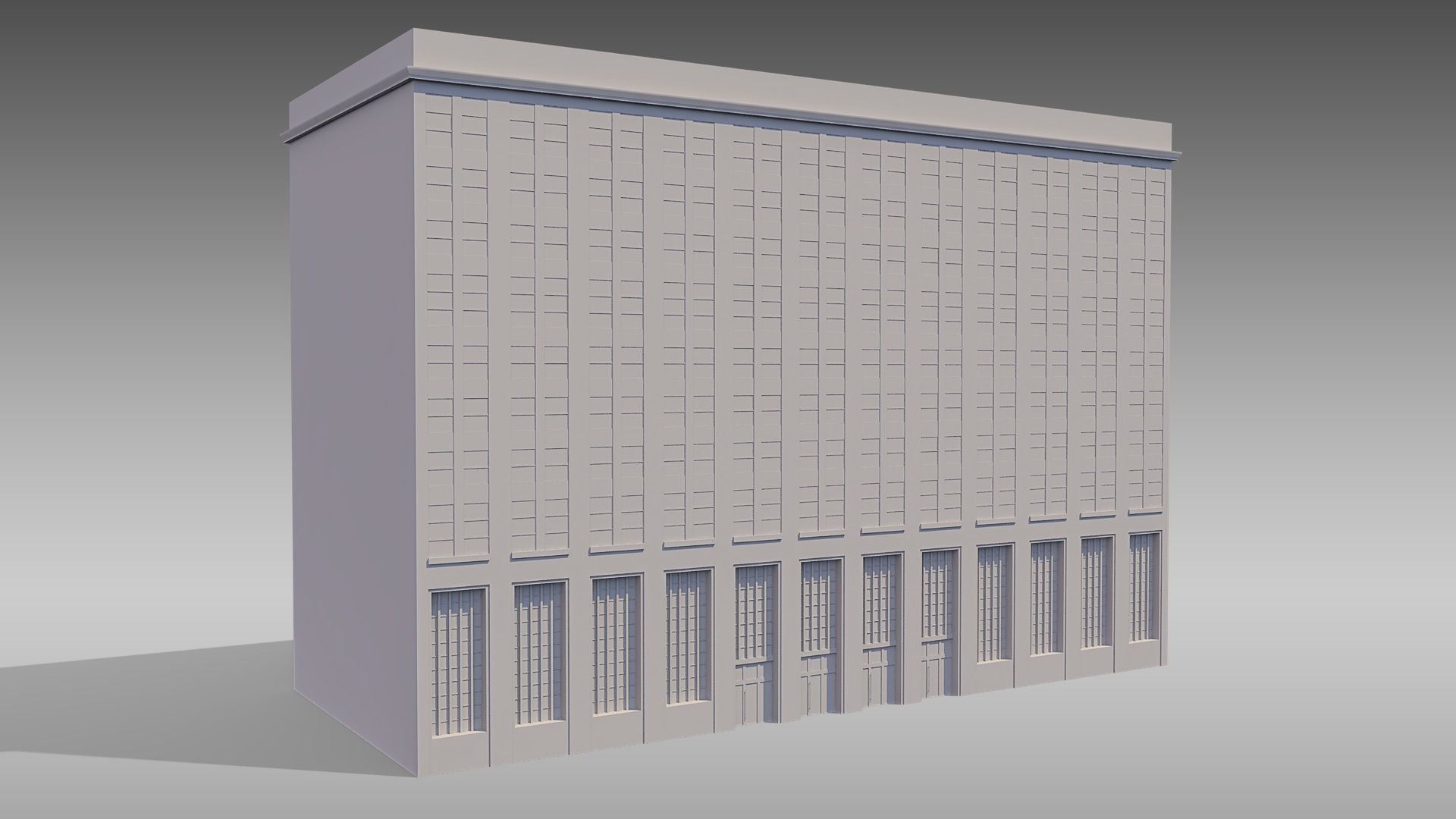 Commercial Building 007 3D model_9