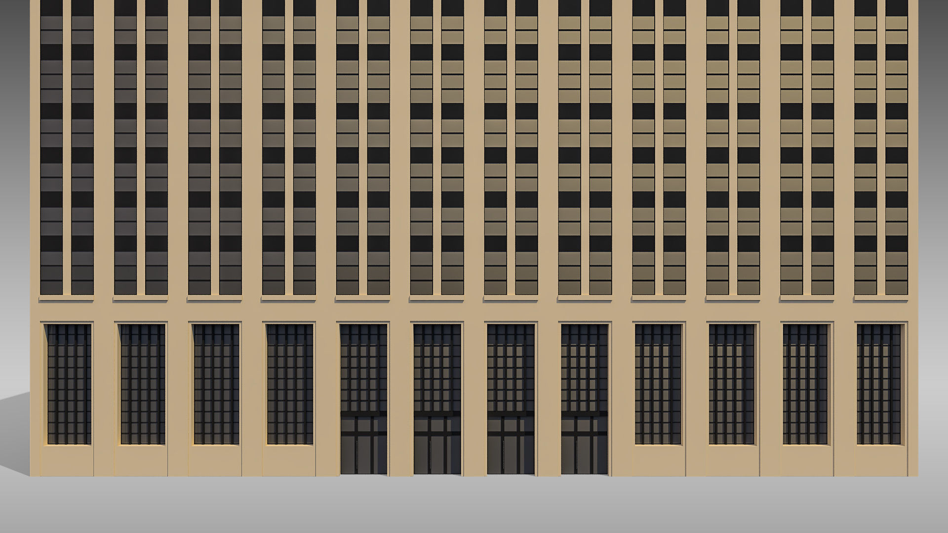 Commercial Building 007 3D model_7