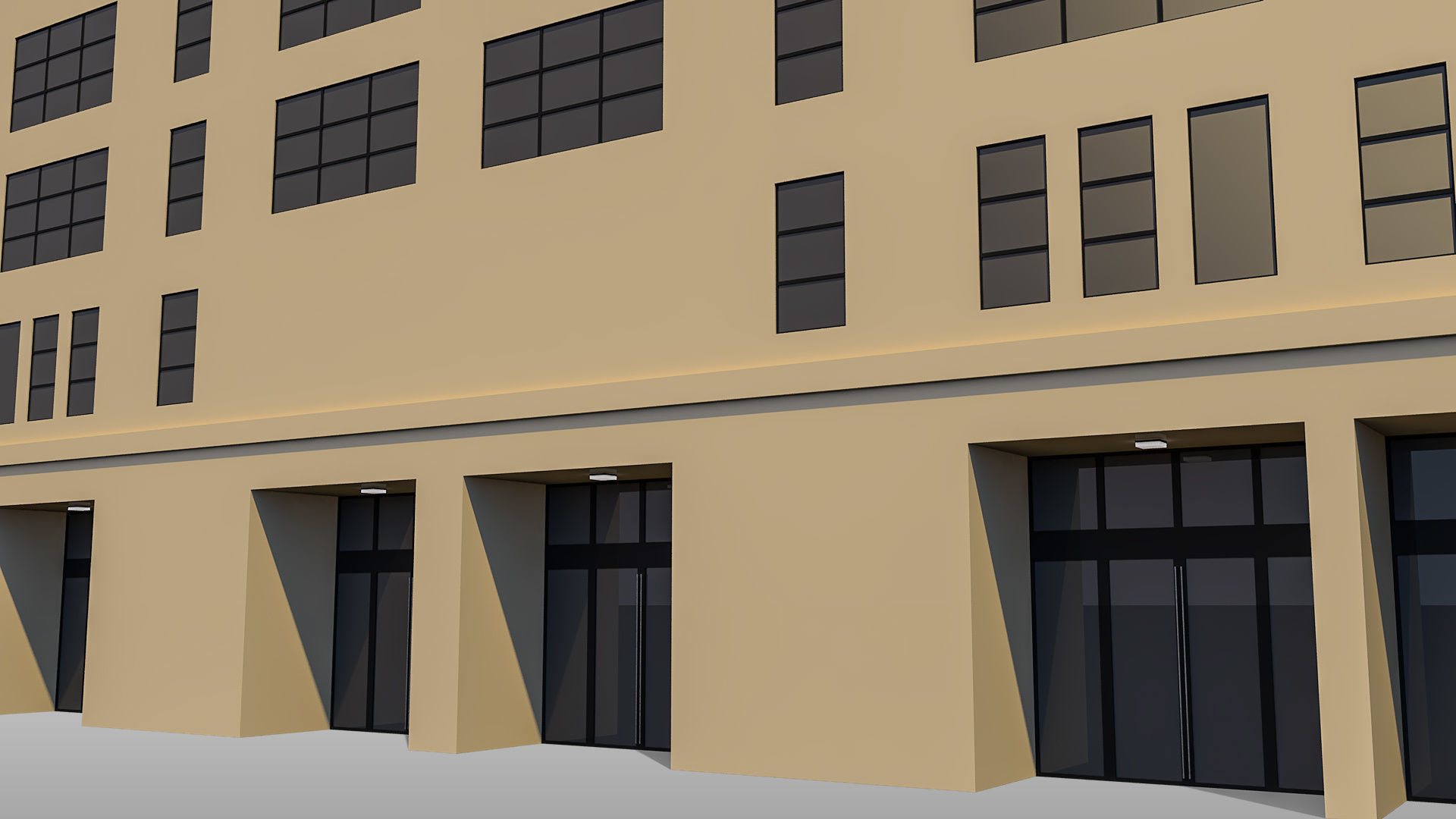Commercial Building 008 3D model_8