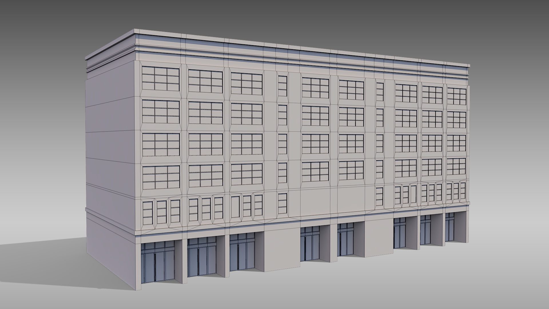 Commercial Building 008 3D model_10