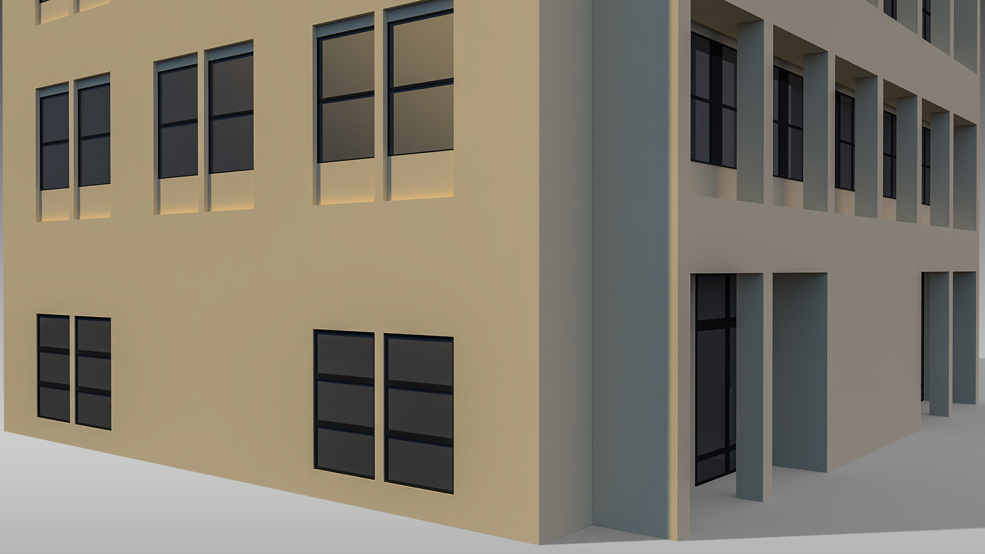 Commercial Building 009 3D model_6