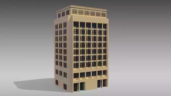 Commercial Building 009 3D model