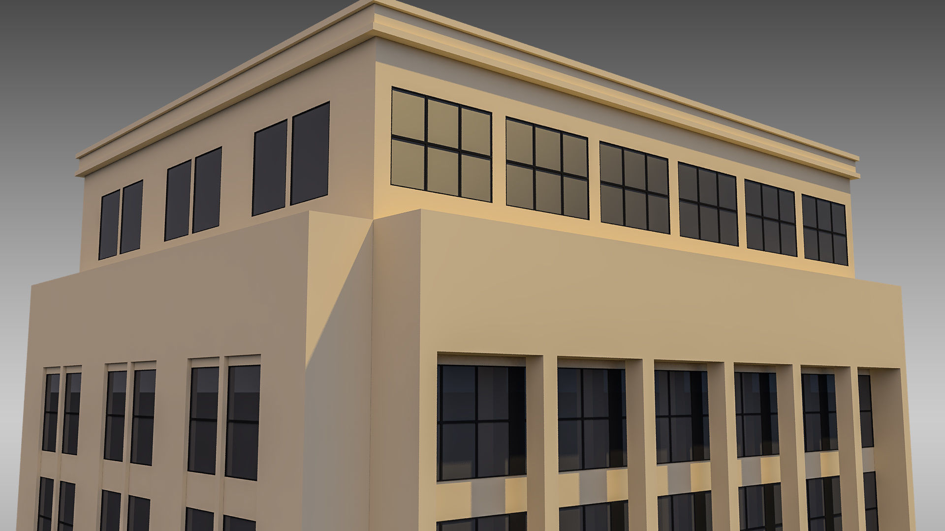 Commercial Building 009 3D model_3