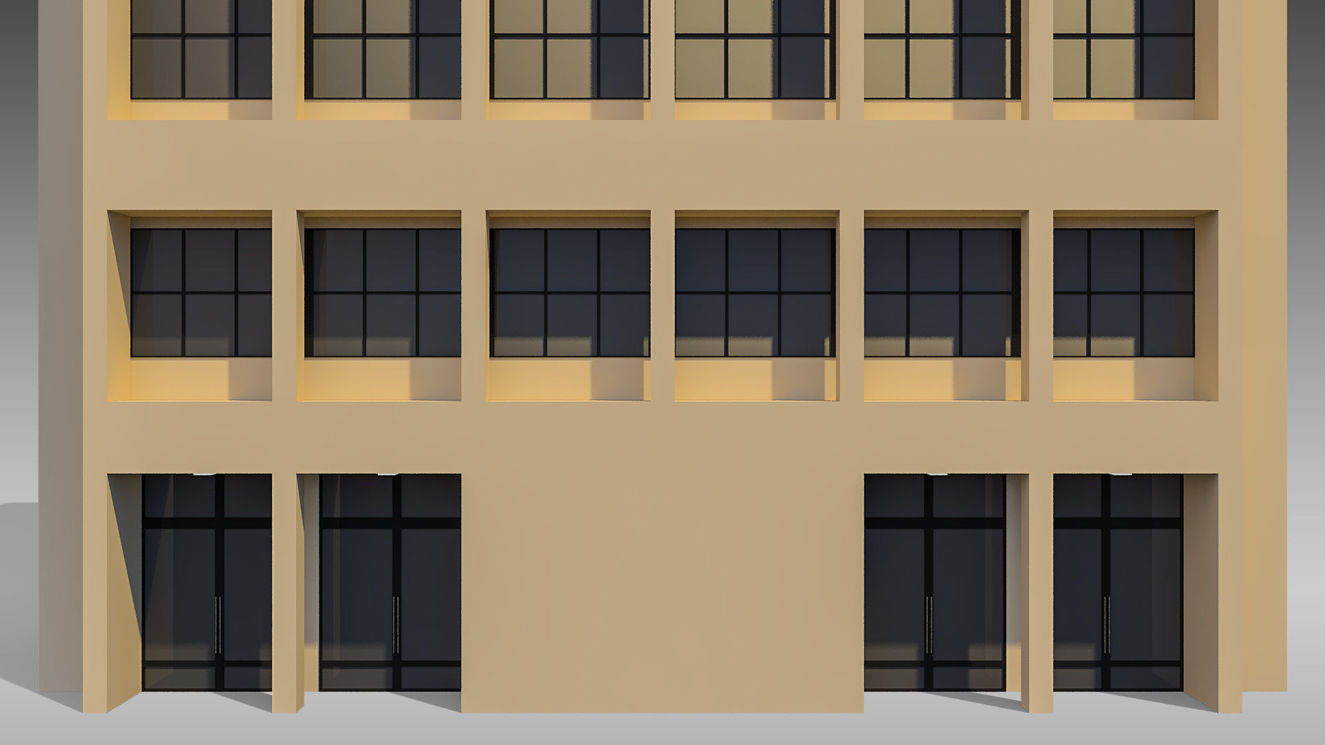 Commercial Building 009 3D model_7