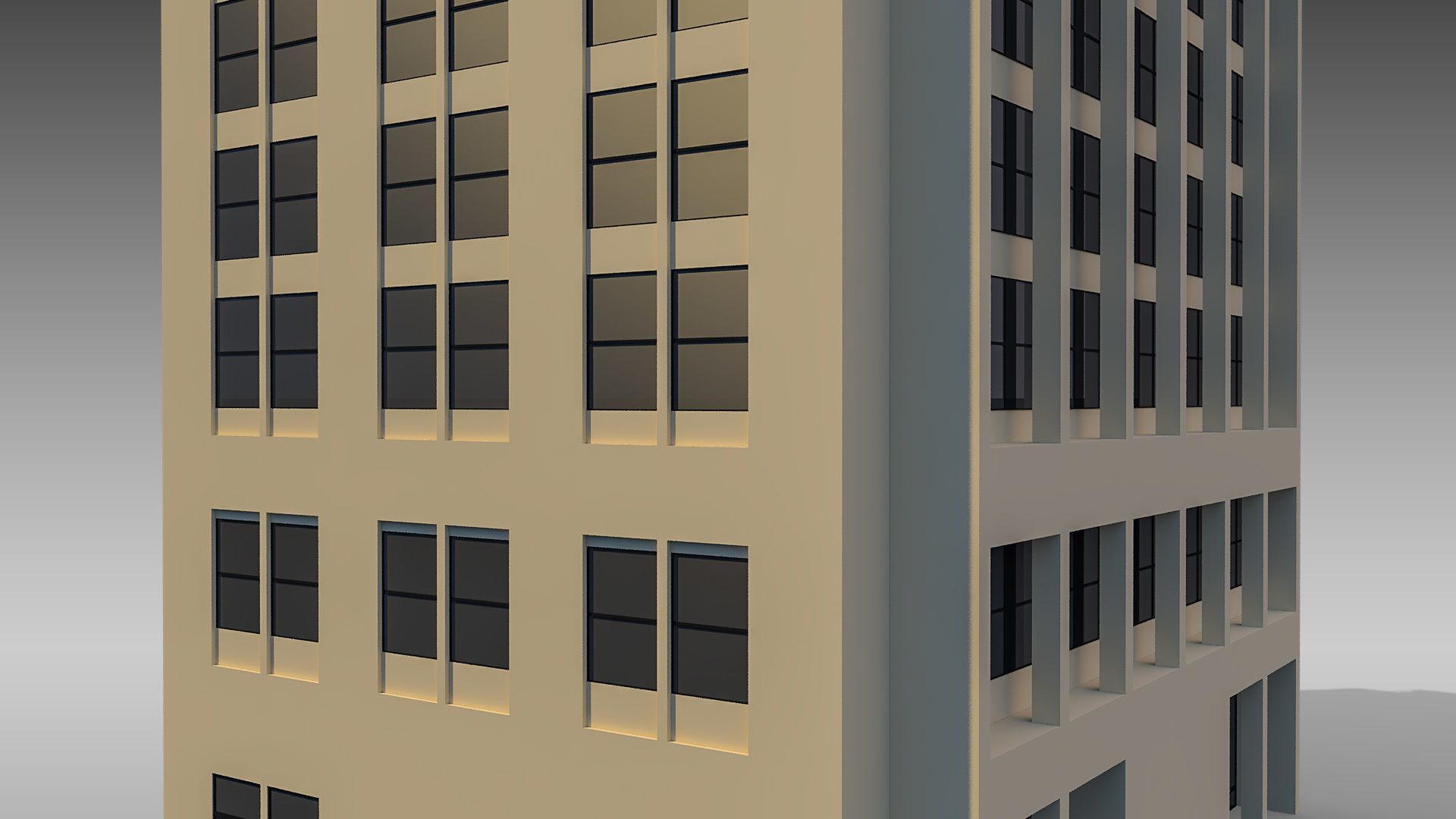 Commercial Building 009 3D model_8