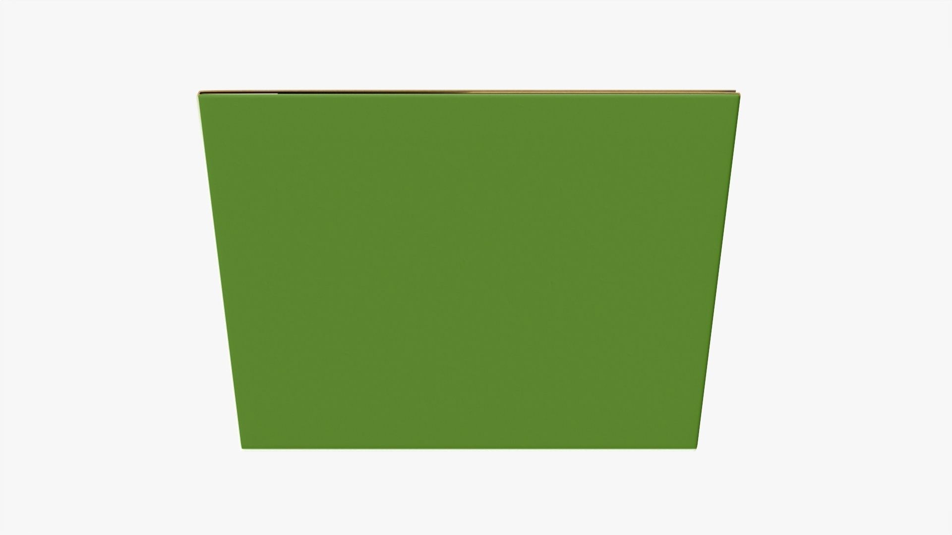 High long paper box mockup 3D model_4