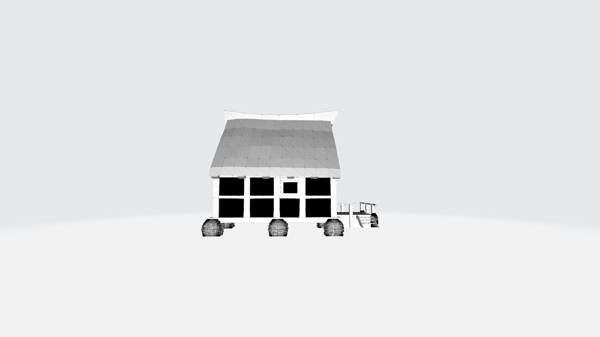 old style house 3D model_6