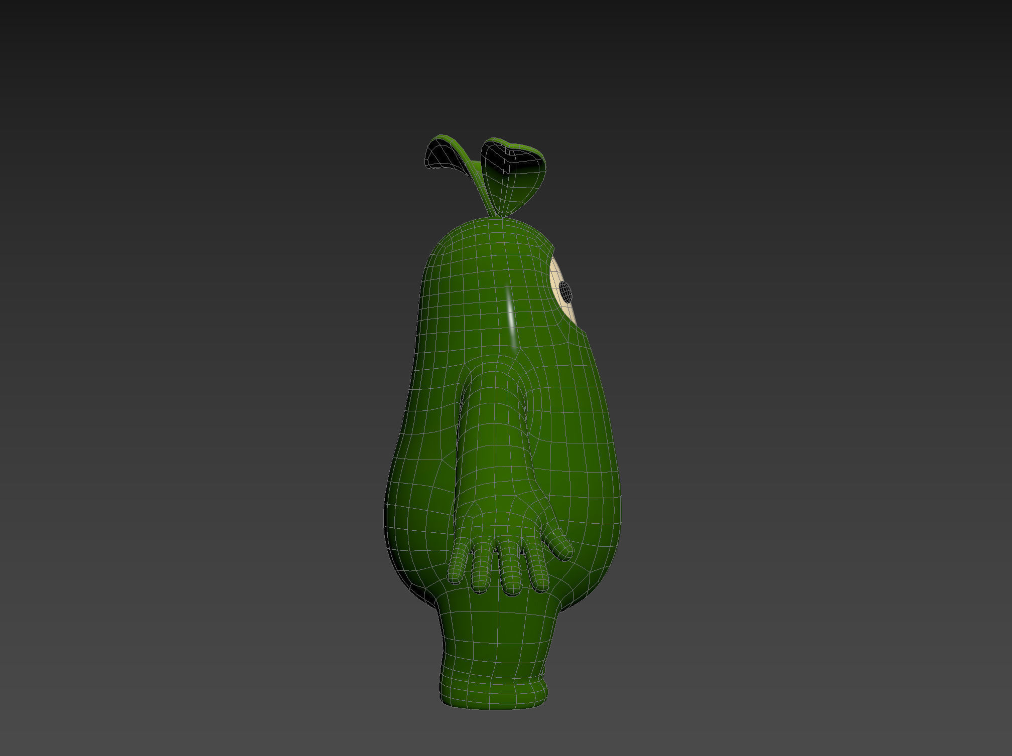 Character113 Leaf Monster 3D model_15