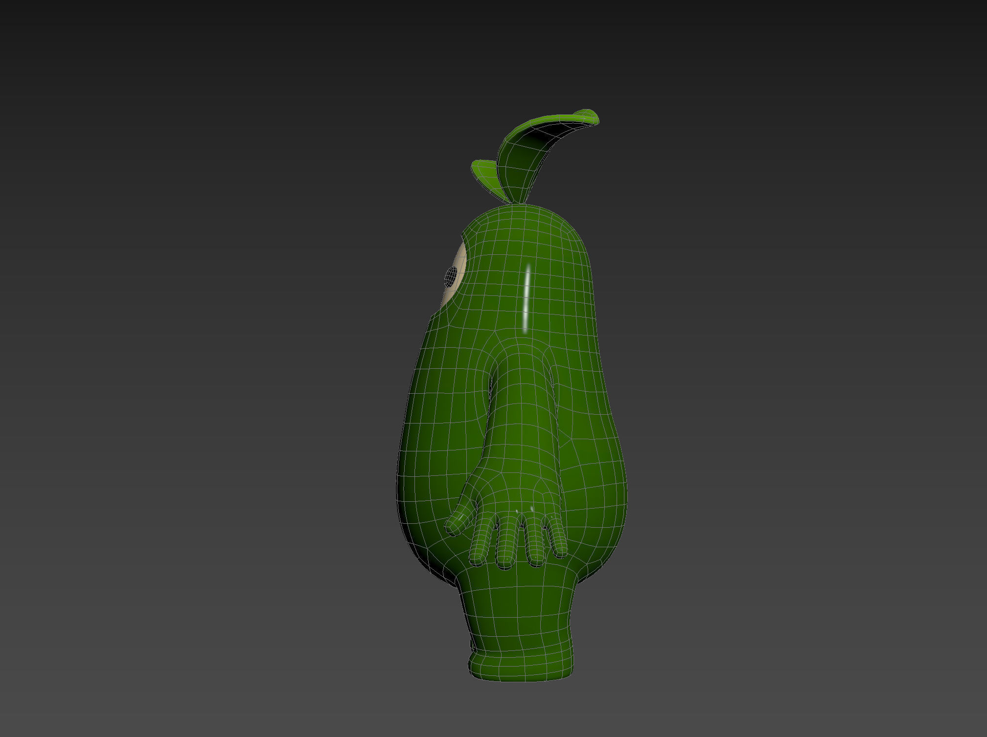 Character113 Leaf Monster 3D model_19