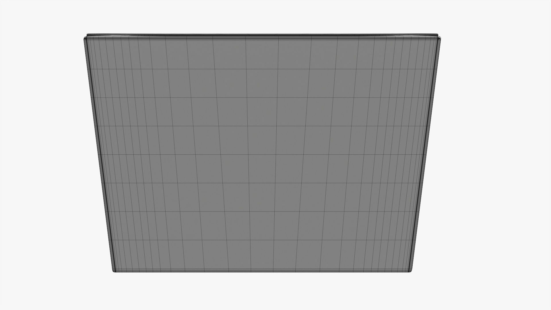 High square paper box mockup 3D model_9