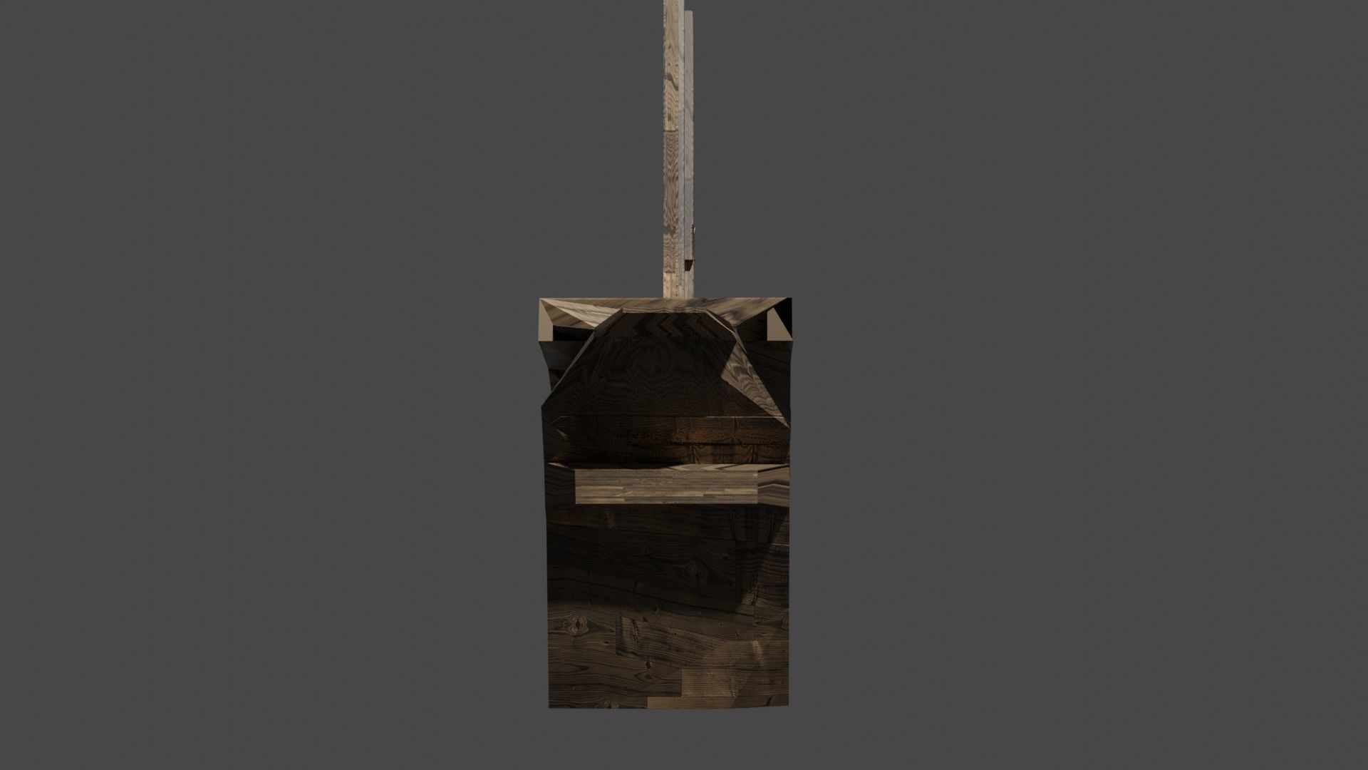 high poly ship shovel 3D model_3