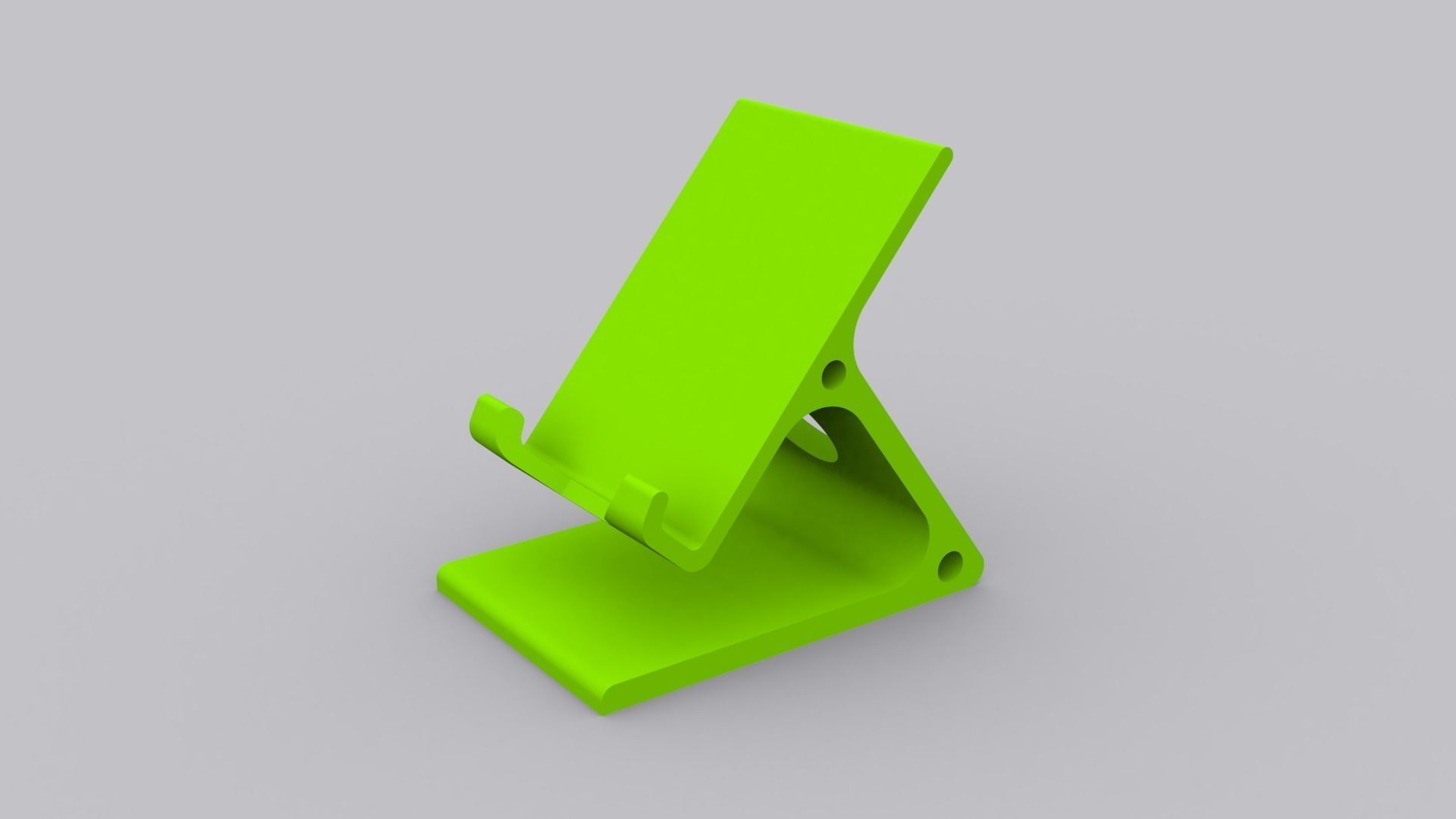 Smartphone stand 3D print model 3D print model_0