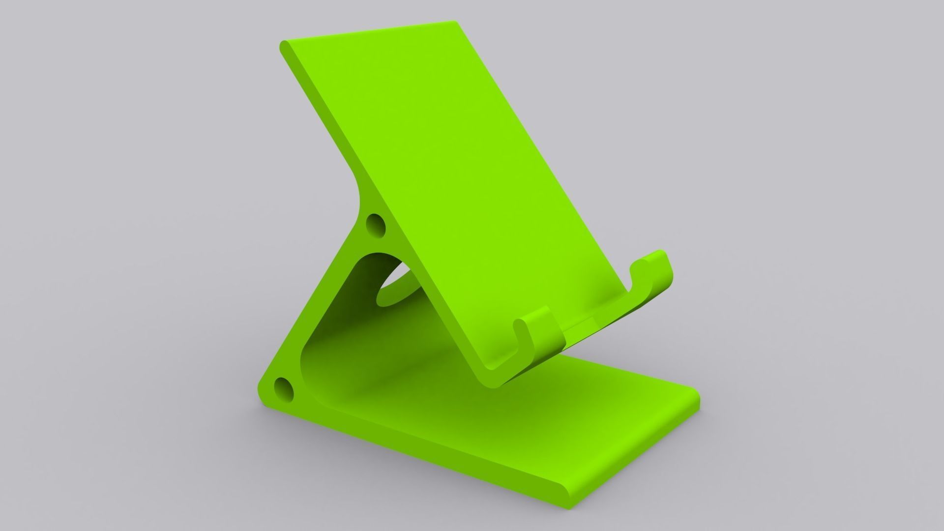 Smartphone stand 3D print model 3D print model_1