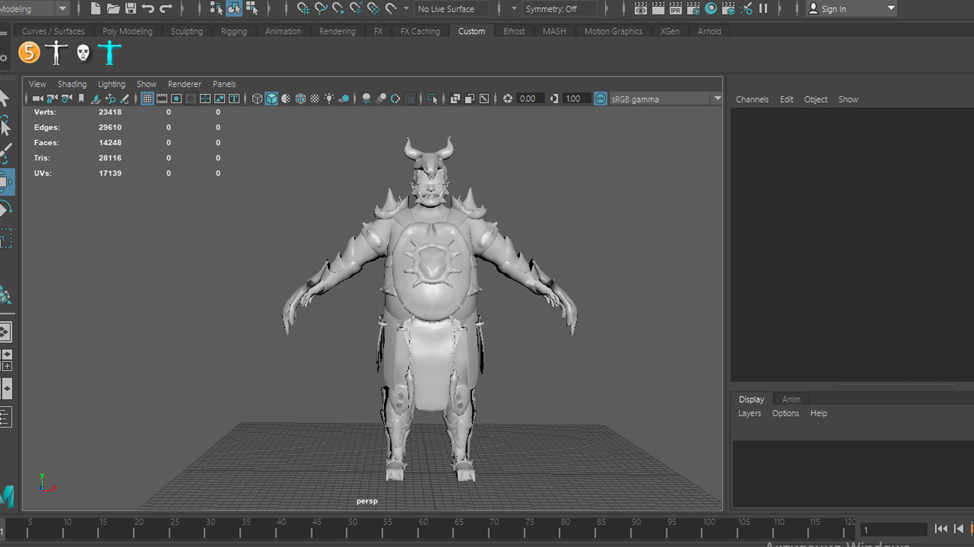 Pack of Orcs 3D Model Collection_15