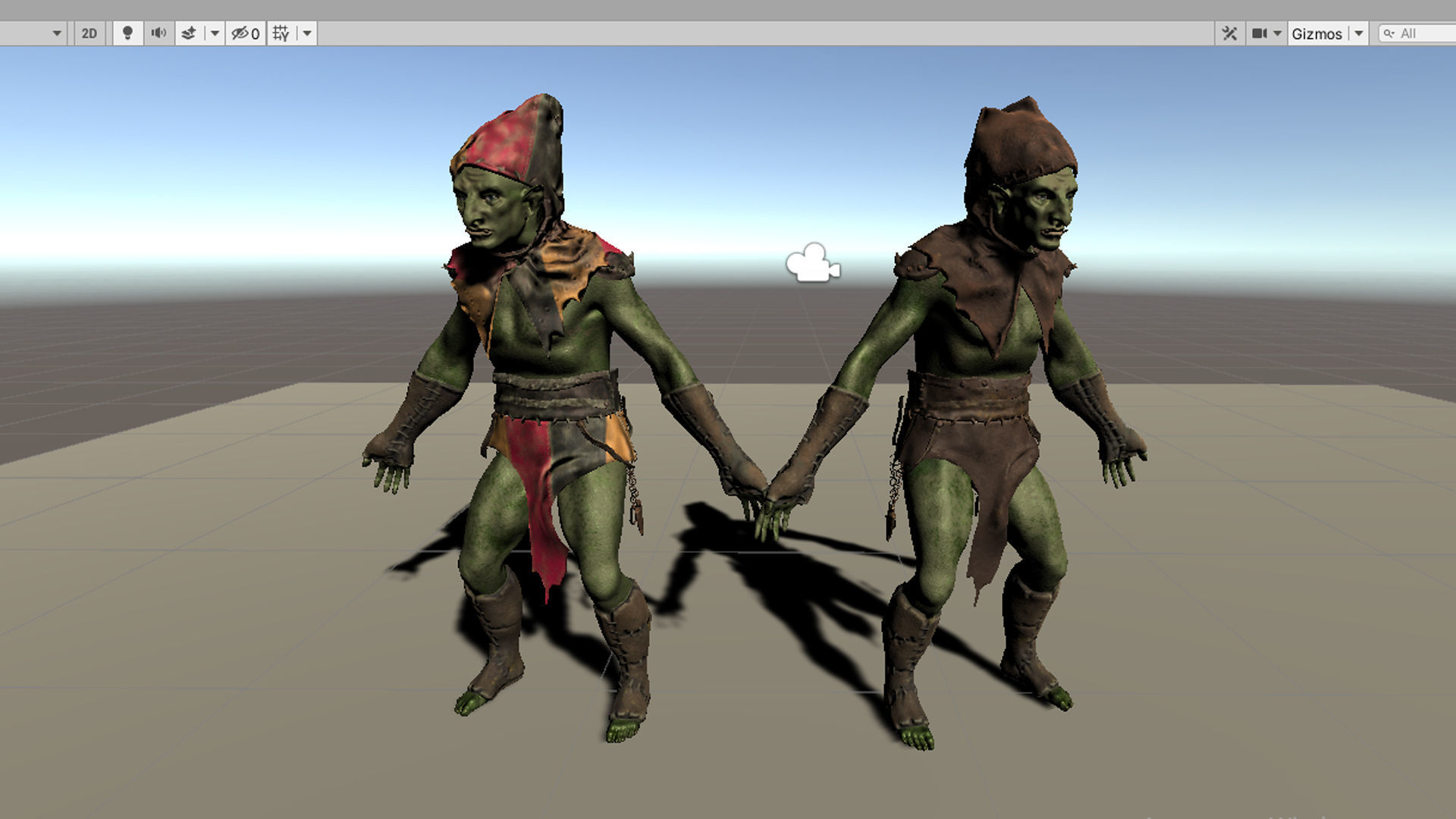 Pack of Orcs 3D Model Collection_11