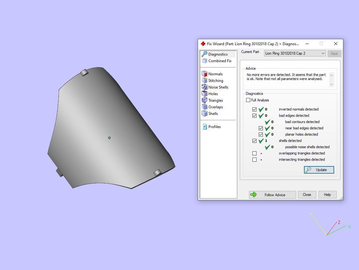 Lion Ring 3D print model_11