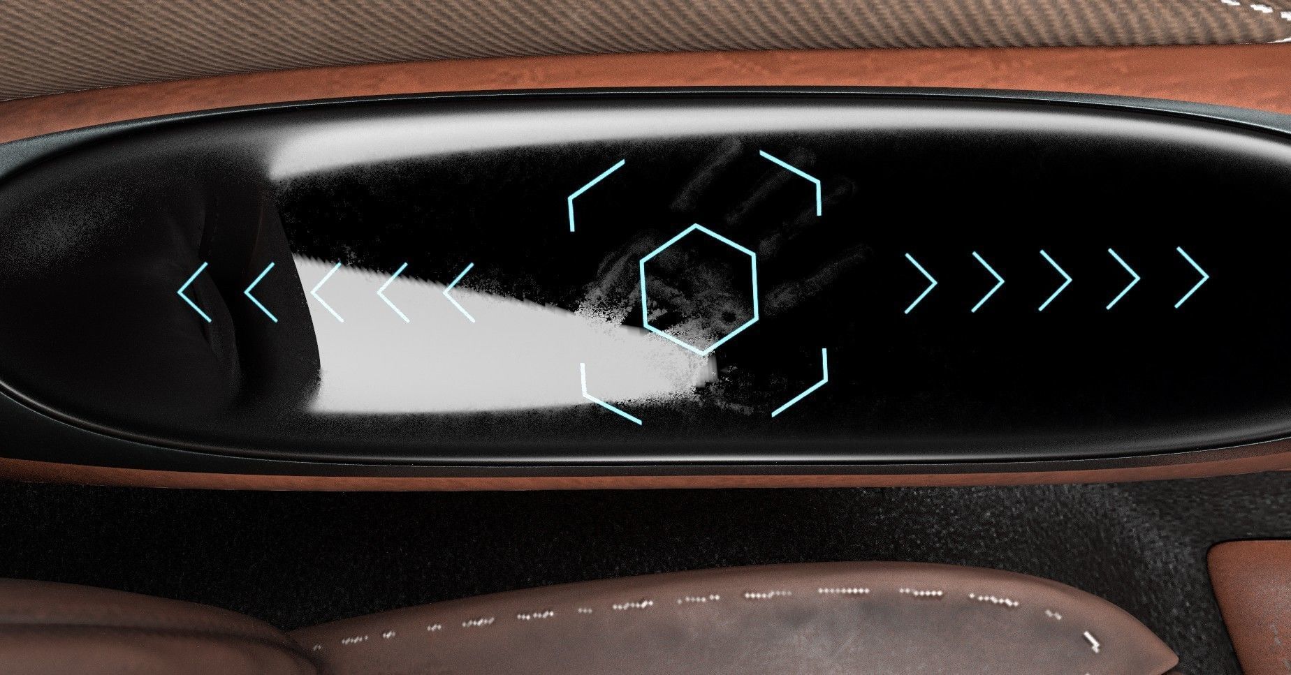 Spaceship sleek futuristic detailed 3D model_3