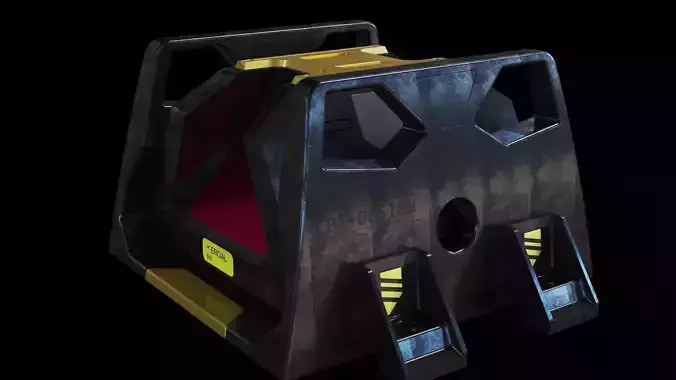 Scifi device space box 