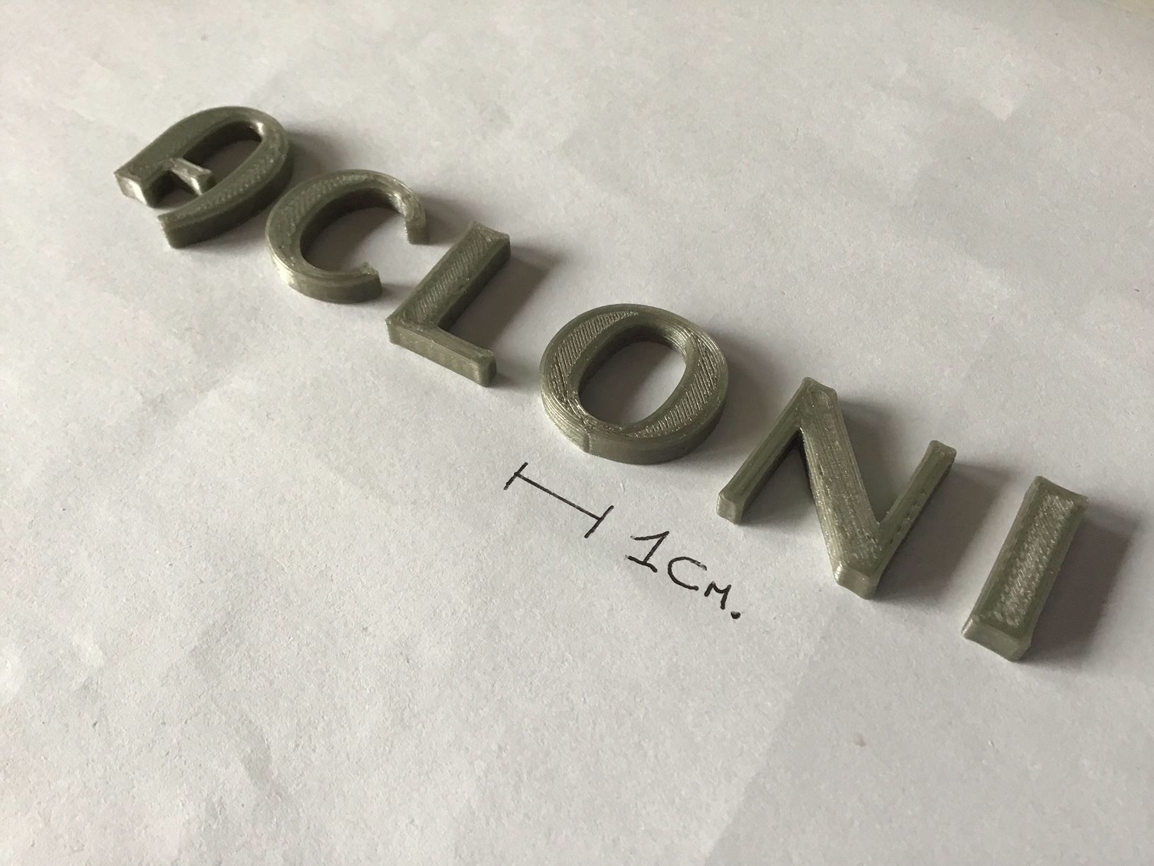 ACLONICA uppercase and lowercase 3D Letters STL FILE 3D print model_4
