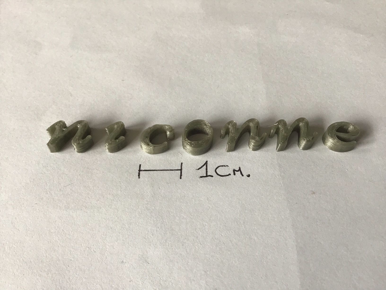 NICONNE uppercase and lowercase 3D Letters STL FILE 3D print model_6